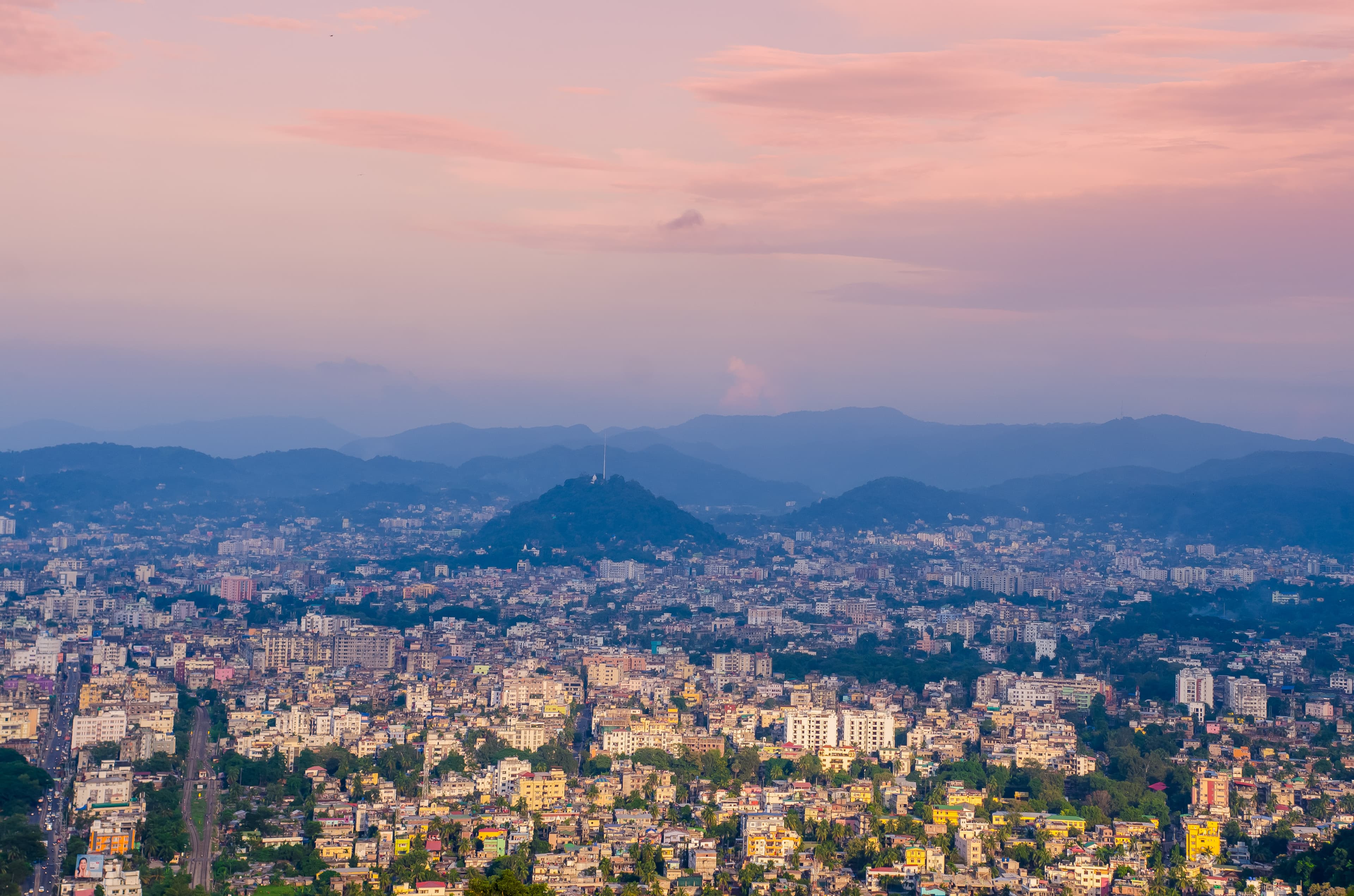 Guwahati from above